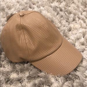 D&Y Tan Perforated Hat